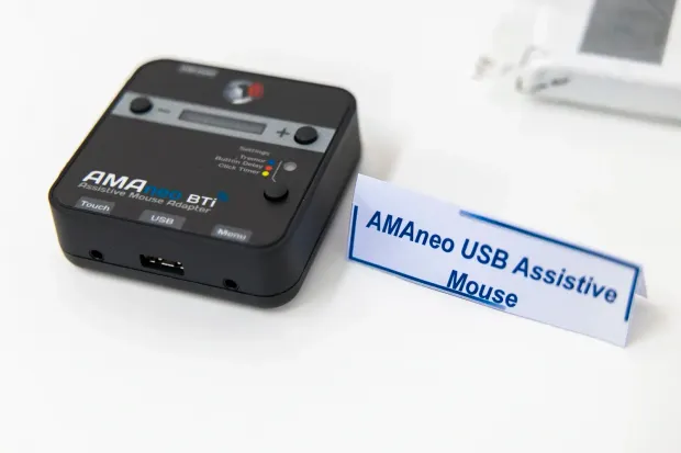 Dispositivo AMAneo BTi, adaptador de rato assistivo